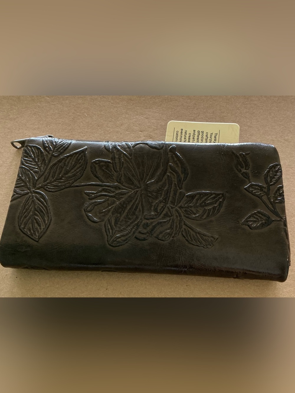 Patricia Nash Leather Embossed Wallet - New